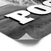 Highland Cow Kacke Sie Toilette Potty Spaß Poster (Ecke)