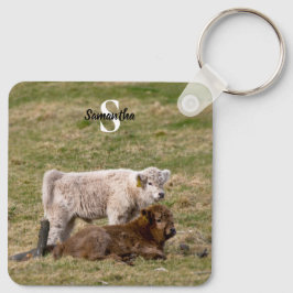 Highland Cow Keyring Schlüsselanhänger
