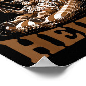 Highland Cow Lovers Salty Heifer Trocal For Women Poster (Ecke)