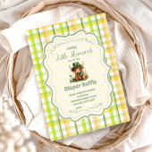 Highland Cow Lucky Little Kleeblatt Diapper Raffl Begleitkarte