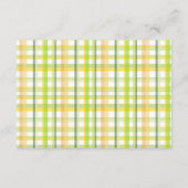 Highland Cow Lucky Little Shamroc Diapper Raffle Begleitkarte (Rückseite)