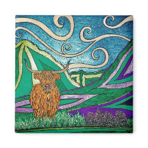 Highland Cow - Magnet