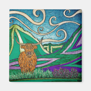 Highland Cow - Magnet