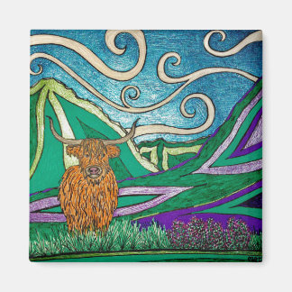Highland Cow - Magnet
