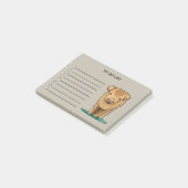 Highland Cow Note Pad Post-it Klebezettel (angewinkelt)