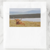Highland Cow Orkney Sticker (Tasche)