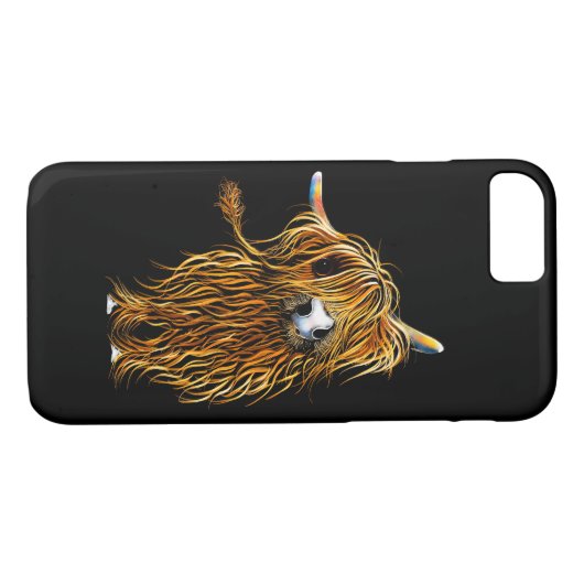 HiGHLaND CoW PHoNe CaSe ' CoooWeee ' (Rückseite (Horizontal))