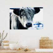 Highland Cow Poster (Küche)
