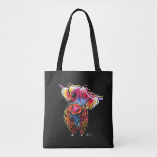HiGHLaND CoW PRiNT SCoTiSH ' BLooM ' BY SHiRLeY Tasche