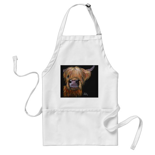 HiGHLaND CoW PRiNT SCoTiSH ' HeNRY ' Schürze (Vorne)