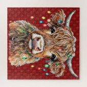 Highland Cow Puzzle (Horizontal)