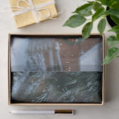 Highland Cow Rustic Barnyard Weihnachtsdekoupage Seidenpapier (Geschenk)