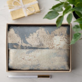 Highland Cow Rustic Boho Bauernhof Decoupage Seidenpapier (Geschenk)