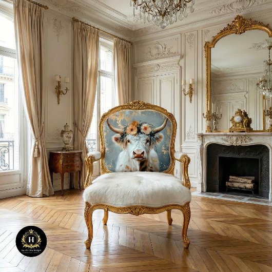 Highland Cow Rustic Boho Bauernhof Decoupage Seidenpapier