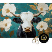 Highland Cow Rustic Boho Bauernhof Decoupage Seidenpapier