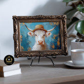 Highland Cow Rustic Boho Bauernhof Decoupage Seidenpapier