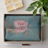 Highland Cow Rustic Boho Bauernhof Decoupage Seidenpapier (Geschenk)