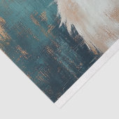 Highland Cow Rustic Boho Bauernhof Decoupage Seidenpapier (Ausschnitt)