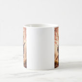 Highland Cow Samurai Kaffeetasse (Mittel)
