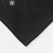 Highland Cow Santa Christmas Tree Lights Ugly Swea Fleecedecke (Ecke)