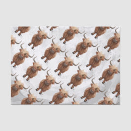 Highland Cow Seidenpapier