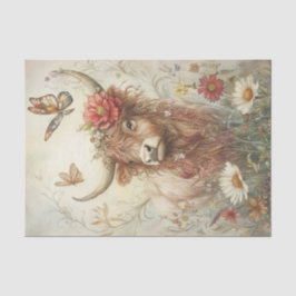 Highland Cow Seidenpapier