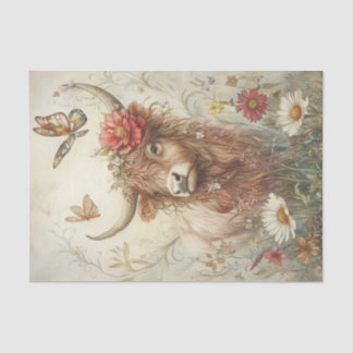 Highland Cow Seidenpapier