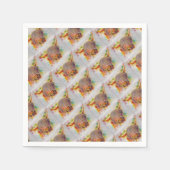 Highland Cow Serviette (Vorderseite)