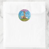 HIGHLAND COW SHEEP FOLGEMALT RUNDER AUFKLEBER (Tasche)