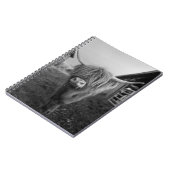 Highland Cow Spiral Notebook Notizblock (Linke Seite)