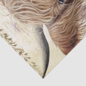 Highland Cow Summer Seidenpapier (Detail)