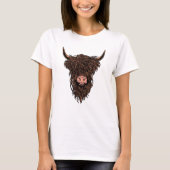 Highland Cow T-Shirt (Vorderseite)
