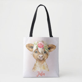 Highland Cow Tote Bag Tasche