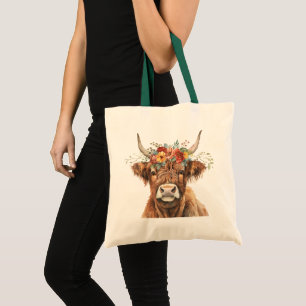 Highland Cow Tragetasche