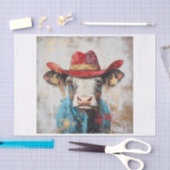 Highland Cow Vibes4 Seidenpapier (Handwerk)