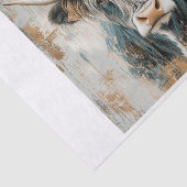 Highland Cow Vibes8 Seidenpapier (Ausschnitt)