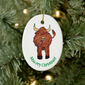 Highland Cow Weihnachtsschmuck