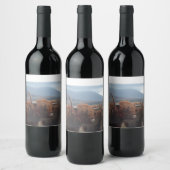 Highland Cow Weinetikett (Flaschen)