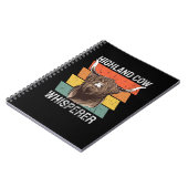 Highland Cow Whisperer Notizblock (Linke Seite)