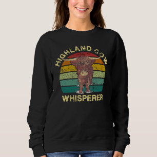 Highland Cow Whisperer Sweatshirt