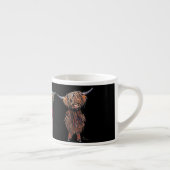 Highland Cows ' ALL THee " Espresso Tasse (Rechts)