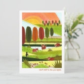 Highland Cows Happy Place (Stehend Vorderseite)