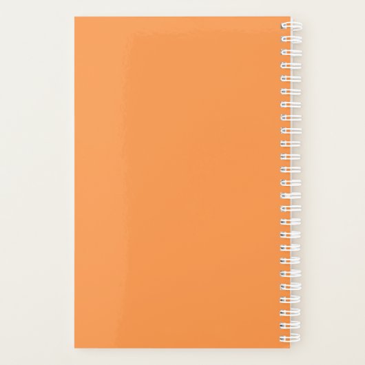 Highland Cows Happy Place Planner Planer (Rückseite)