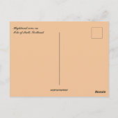 Highland Cows Isle of Mull Scotland Postkarte (Rückseite)