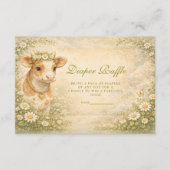 Highland-Cuh Diaper-Raffel auf dem Lande Begleitkarte (Vorderseite)