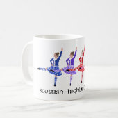 Highland Dance Line Kaffeetasse (Vorderseite Links)