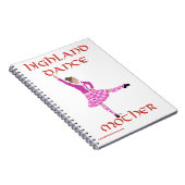 Highland Dance Mother Journal Notizblock (Rechte Seite)