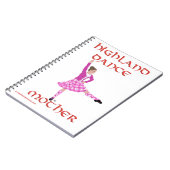 Highland Dance Mother Journal Notizblock (Linke Seite)