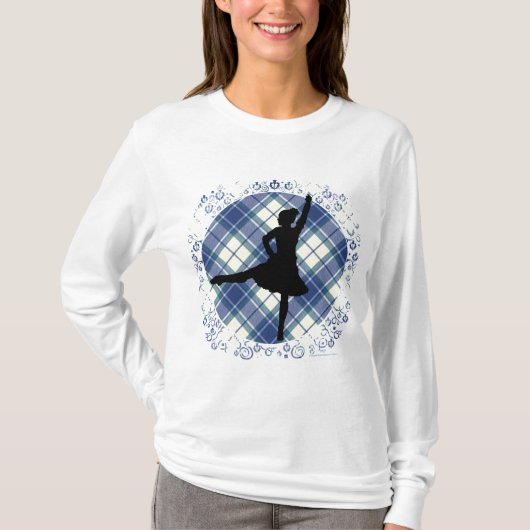 Highland Dancer Eildon Tartan T-Shirt (Vorderseite)