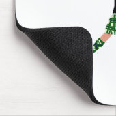 Highland Dancer Ghillie Callum Sword Dance Mousepad (Ecke)